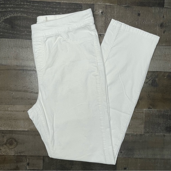 Soft Surroundings Winter White Velour Pants size Medium - Picture 11 of 11